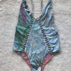 San Lorenzo Plunge Monokini